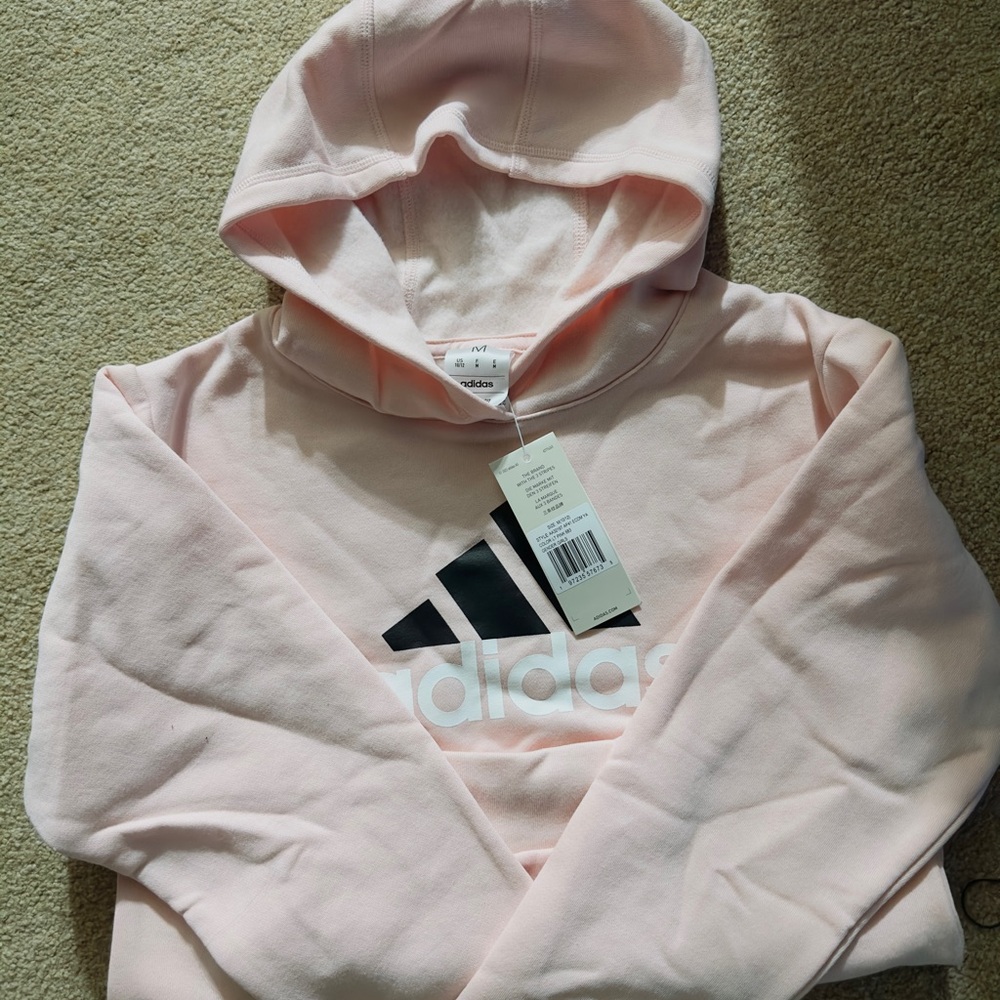Adidas pink hoodie